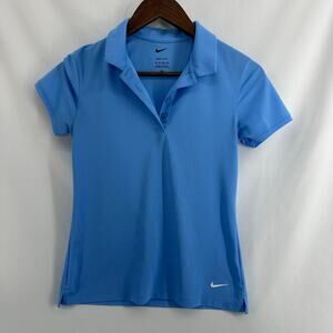 Nike Women's Blue Polo Top